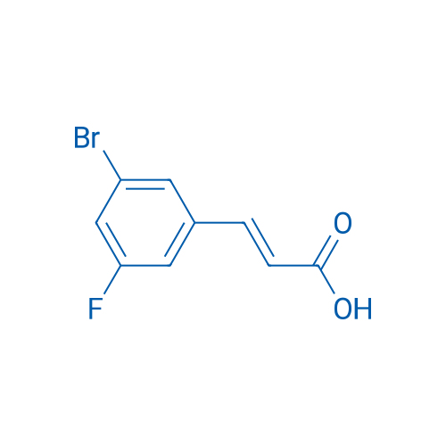 (2E)-3-(3-Bromo-5-fluorophenyl)prop-2-enoic acid 1g