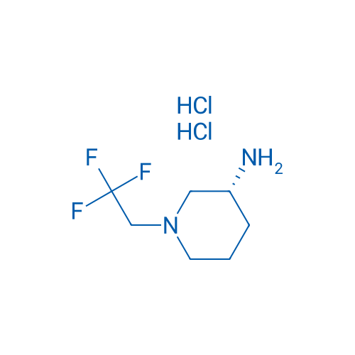 (R)-1-(2,2,2-Trifluoroethyl)piperidin-3-amine dihydrochloride 100mg