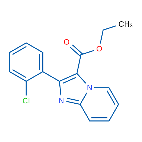 Ethyl 2-(2-chlorophenyl)imidazo[1,2-a]pyridine-3-carboxylate 1g