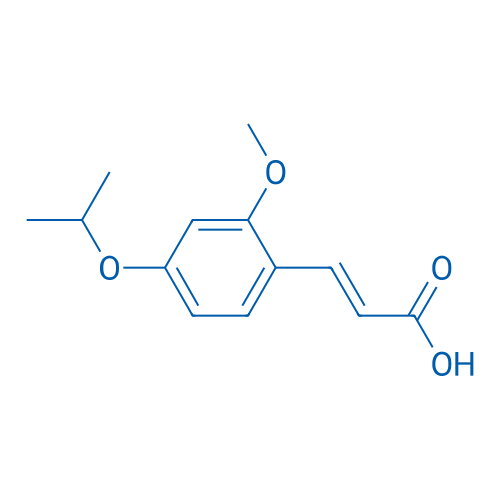(E)-3-(4-Isopropoxy-2-methoxyphenyl)acrylic acid 1g