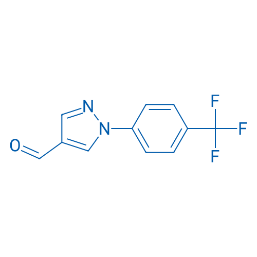 1-(4-(Trifluoromethyl)phenyl)-1H-pyrazole-4-carbaldehyde 100mg