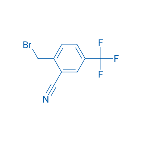 2-(Bromomethyl)-5-(trifluoromethyl)benzonitrile 250mg