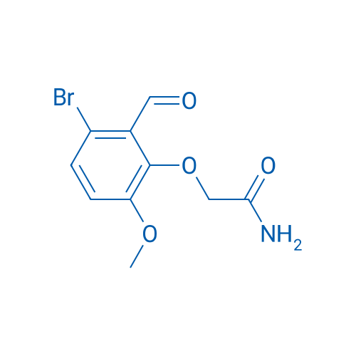 2-(3-Bromo-2-formyl-6-methoxyphenoxy)acetamide 1g