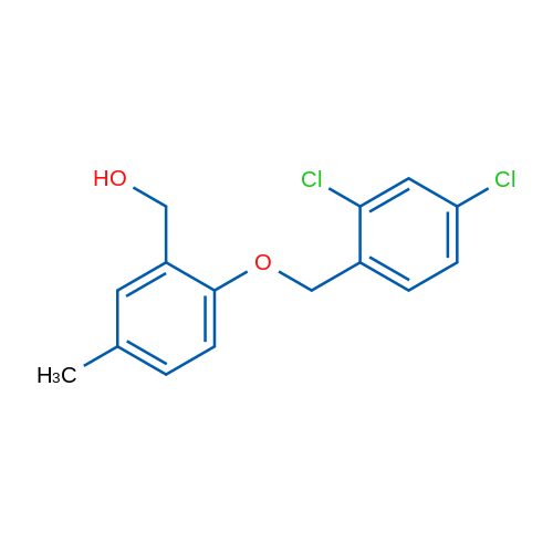 (2-((2,4-Dichlorobenzyl)oxy)-5-methylphenyl)methanol 5g