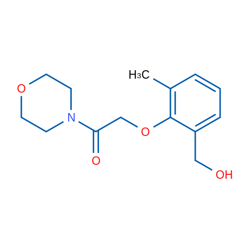 2-(2-(Hydroxymethyl)-6-methylphenoxy)-1-morpholinoethanone 1g