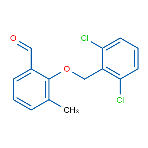 2-((2,6-Dichlorobenzyl)oxy)-3-methylbenzaldehyde 5g