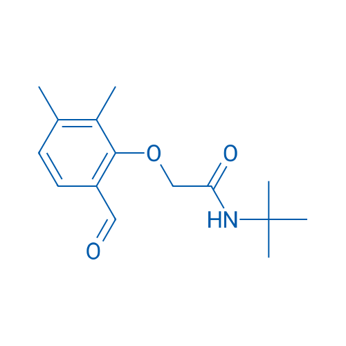 N-(tert-Butyl)-2-(6-formyl-2,3-dimethylphenoxy)acetamide 1g