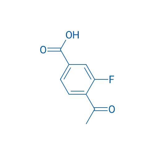 4-Acetyl-3-fluorobenzoic acid 1g