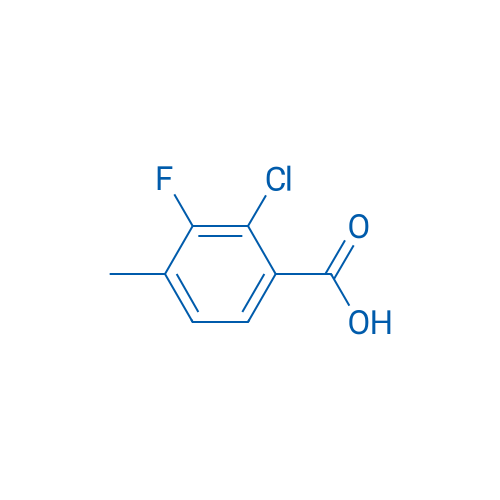 2-Chloro-3-fluoro-4-methylbenzoic acid 100mg