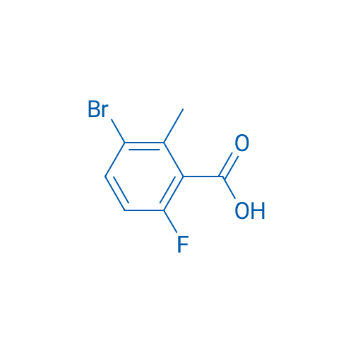 3-Bromo-6-fluoro-2-methylbenzoic acid 1g