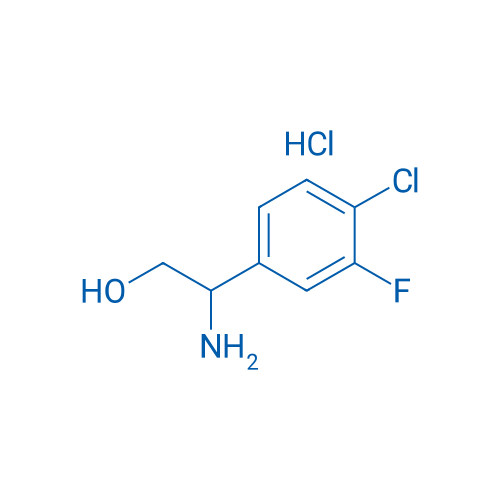 2-Amino-2-(4-chloro-3-fluorophenyl)ethan-1-ol hydrochloride 100mg