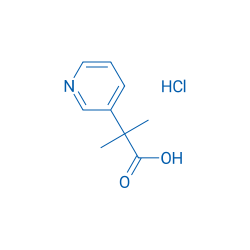 2-Methyl-2-(pyridin-3-yl)propanoic acid hydrochloride 100mg