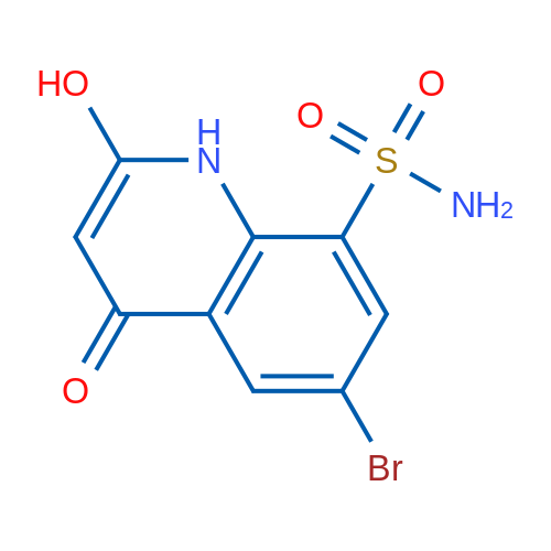 6-Bromo-2-hydroxy-4-oxo-1,4-dihydroquinoline-8-sulfonamide 1g