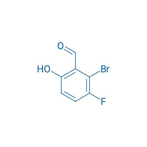 2-Bromo-3-fluoro-6-hydroxybenzaldehyde 250mg