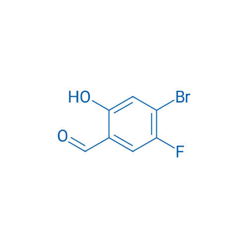 4-Bromo-5-fluoro-2-hydroxybenzaldehyde 250mg
