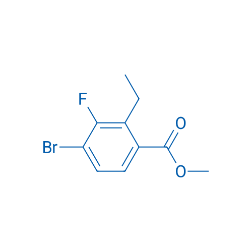 Methyl 4-bromo-2-ethyl-3-fluorobenzoate 100mg