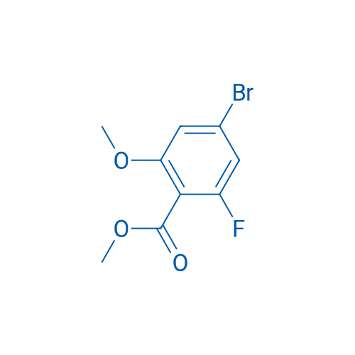 Methyl 4-bromo-2-fluoro-6-methoxybenzoate 250mg