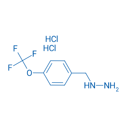 (4-(Trifluoromethoxy)benzyl)hydrazine dihydrochloride 250mg
