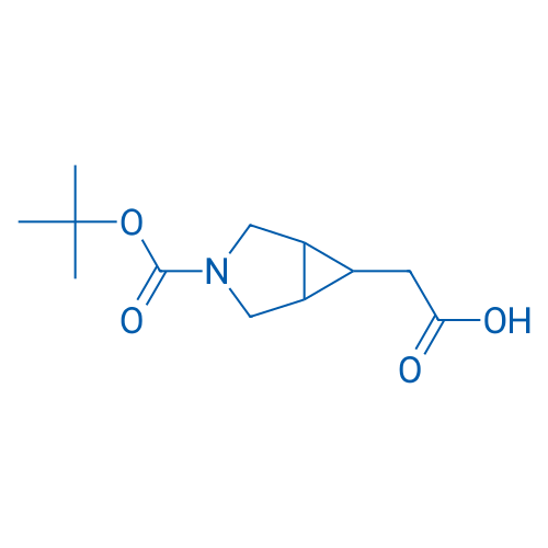 2-(3-(tert-Butoxycarbonyl)-3-azabicyclo[3.1.0]hexan-6-yl)acetic acid 250mg