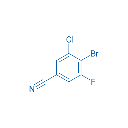 4-Bromo-3-chloro-5-fluorobenzonitrile 1g