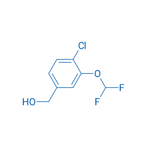 (4-Chloro-3-(difluoromethoxy)phenyl)methanol 1g