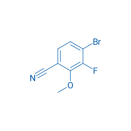 4-Bromo-3-fluoro-2-methoxybenzonitrile 1g
