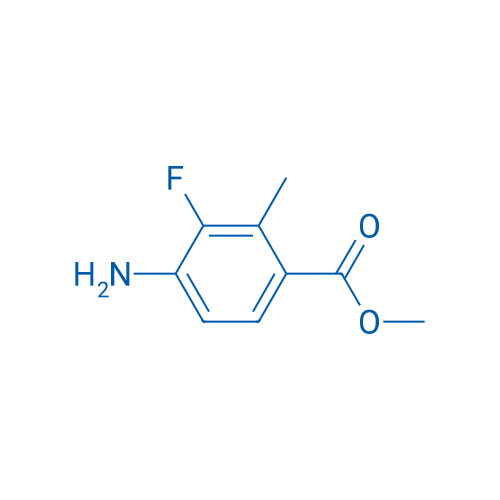 Methyl 4-amino-3-fluoro-2-methylbenzoate 100mg