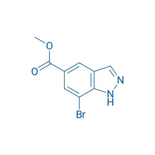 Methyl 7-bromo-1H-indazole-5-carboxylate 25g