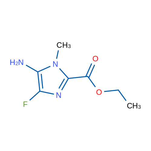 Ethyl 5-amino-4-fluoro-1-methyl-1H-imidazole-2-carboxylate 1g