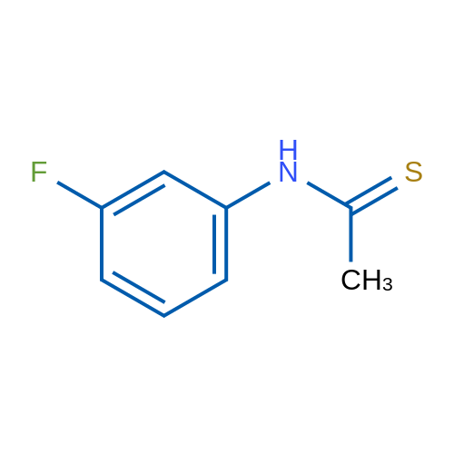 N-(3-Fluorophenyl)ethanethioamide 1g
