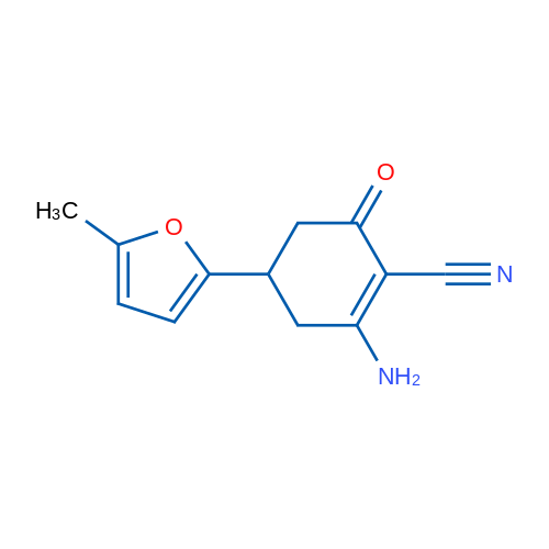 2-AMino-4-(5-methyl-2-furyl)-6-oxocyclohex-1-ene-1-carbonitrile 1g