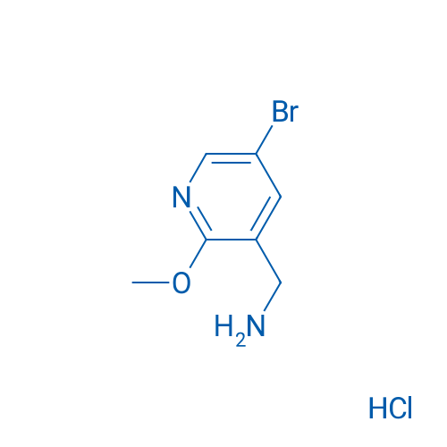 (5-Bromo-2-methoxypyridin-3-yl)methanamine hydrochloride 250mg