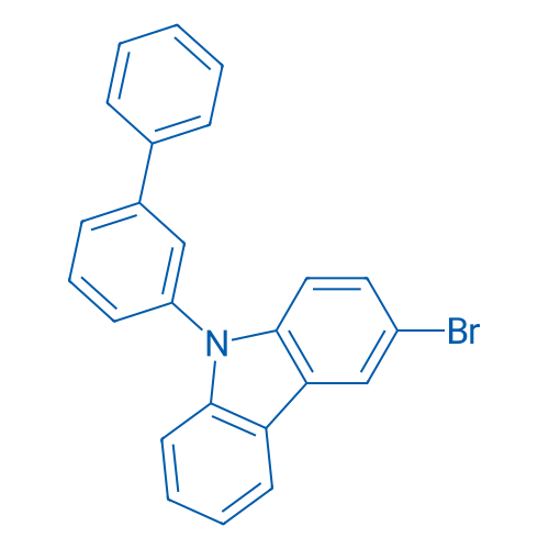 9-([1,1'-Biphenyl]-3-yl)-3-bromo-9H-carbazole 1g