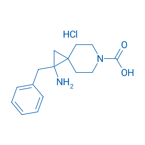1-Amino-1-benzyl-6-azaspiro[2.5]octane-6-carboxylic acid hydrochloride 1g