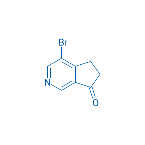4-Bromo-5,6-dihydro-7H-cyclopenta[c]pyridin-7-one 1g