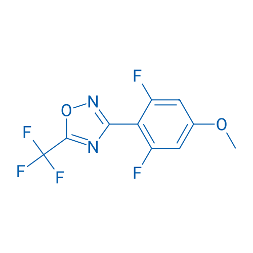 3-(2,6-Difluoro-4-methoxyphenyl)-5-(trifluoromethyl)-1,2,4-oxadiazole 1g
