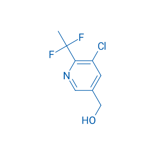 (5-Chloro-6-(1,1-difluoroethyl)pyridin-3-yl)methanol 250mg