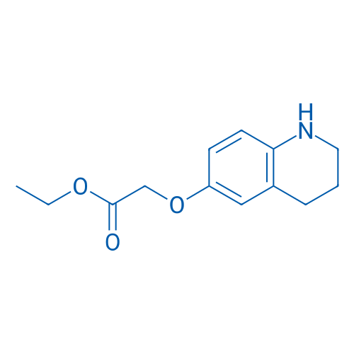 Ethyl 2-((1,2,3,4-tetrahydroquinolin-6-yl)oxy)acetate 1g