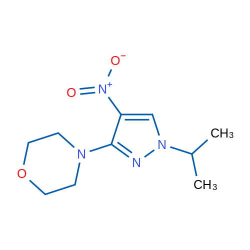 4-(1-Isopropyl-4-nitro-1H-pyrazol-3-yl)morpholine 5g