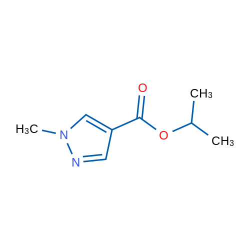 Isopropyl 1-methyl-1H-pyrazole-4-carboxylate 1g