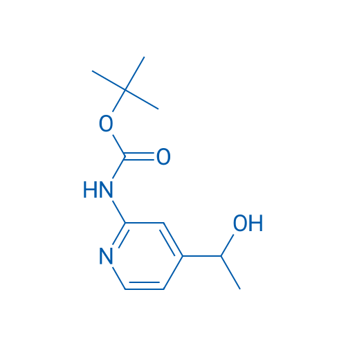 tert-Butyl (4-(1-hydroxyethyl)pyridin-2-yl)carbamate 5g