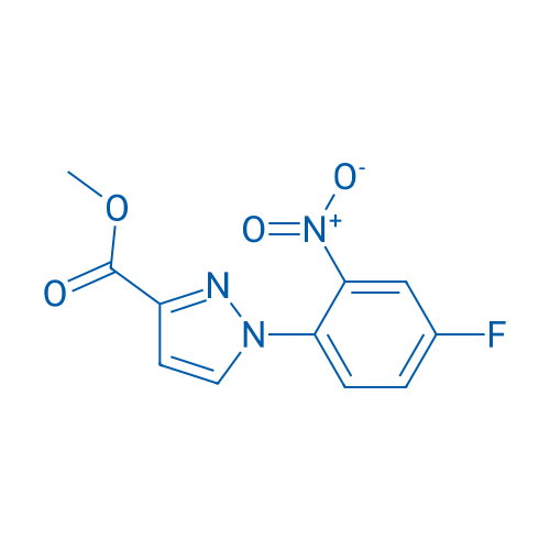 Methyl 1-(4-fluoro-2-nitrophenyl)-1H-pyrazole-3-carboxylate 1g