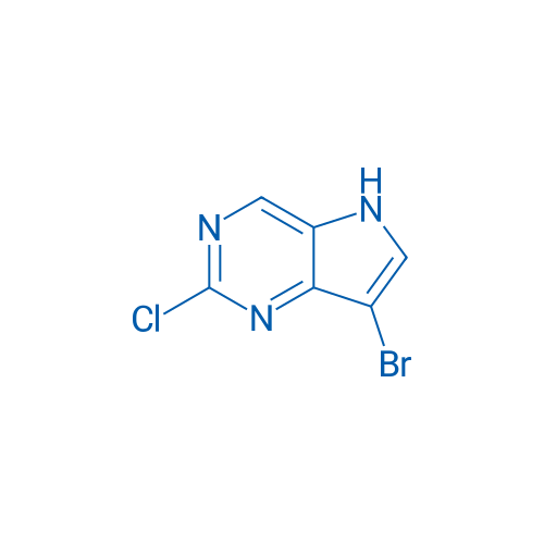 7-Bromo-2-chloro-5H-pyrrolo[3,2-d]pyrimidine 1g