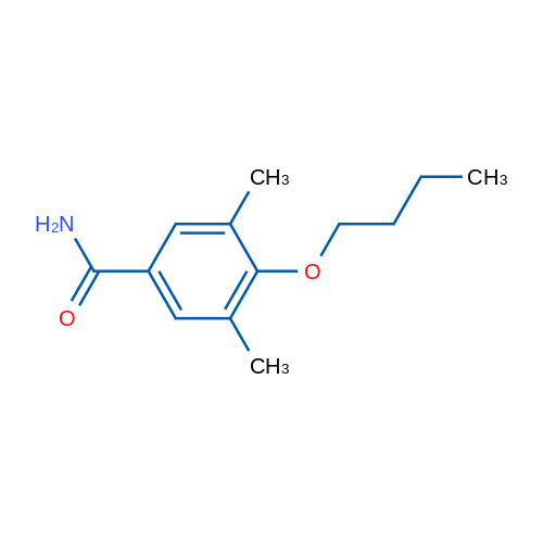 4-Butoxy-3,5-dimethylbenzamide 1g