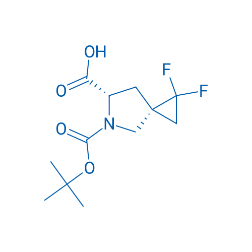 (3R,6S)-5-(tert-Butoxycarbonyl)-1,1-difluoro-5-azaspiro[2.4]heptane-6-carboxylic acid 25mg