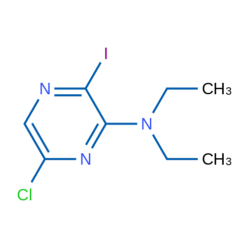 6-Chloro-N,N-diethyl-3-iodopyrazin-2-amine 1g