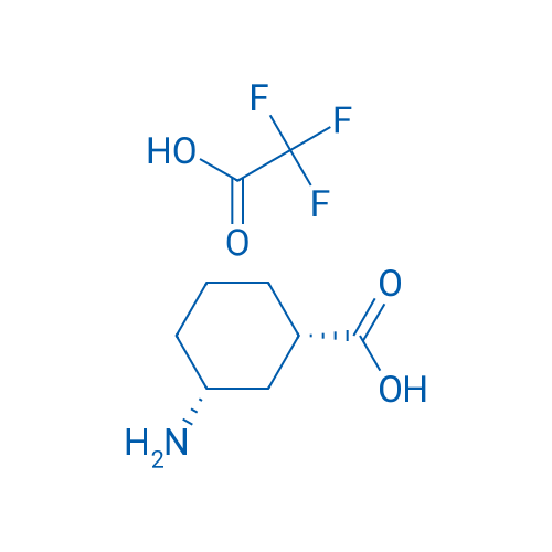 (1S,3R)-3-aminocyclohexane-1-carboxylic acid 2,2,2-trifluoroacetic acid salt 1g