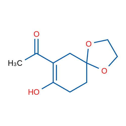 1-(8-Hydroxy-1,4-dioxaspiro[4.5]dec-7-en-7-yl)ethan-1-one 5g