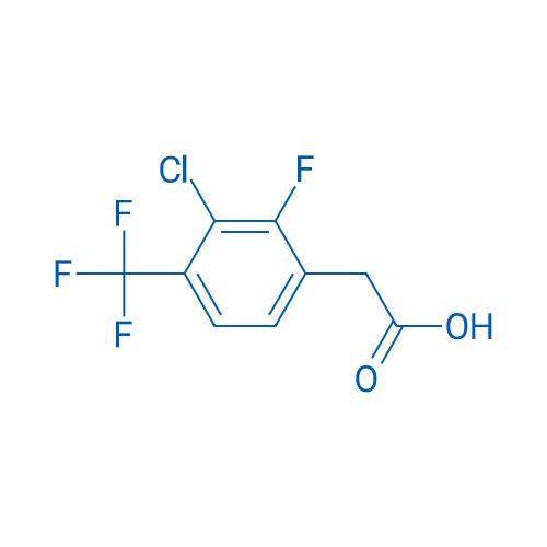 2-(3-Chloro-2-fluoro-4-(trifluoromethyl)phenyl)acetic acid 5g
