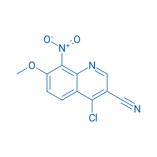 4-Chloro-7-methoxy-8-nitroquinoline-3-carbonitrile 250mg
